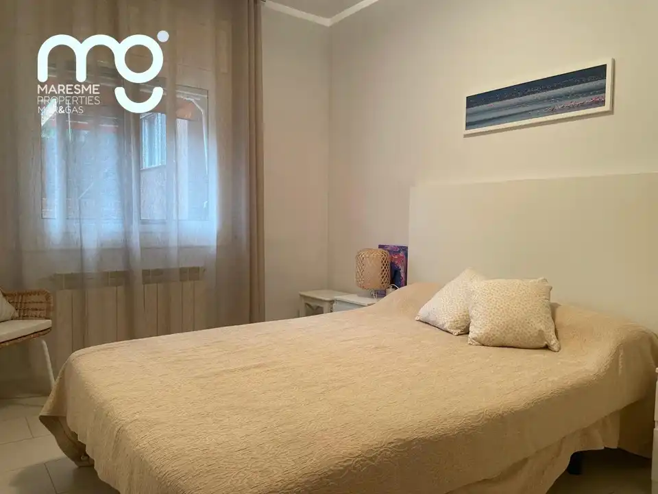 Bedroom of Flat for rent in Sant Vicenç de Montalt  with Air Conditioner, Heating and Terrace