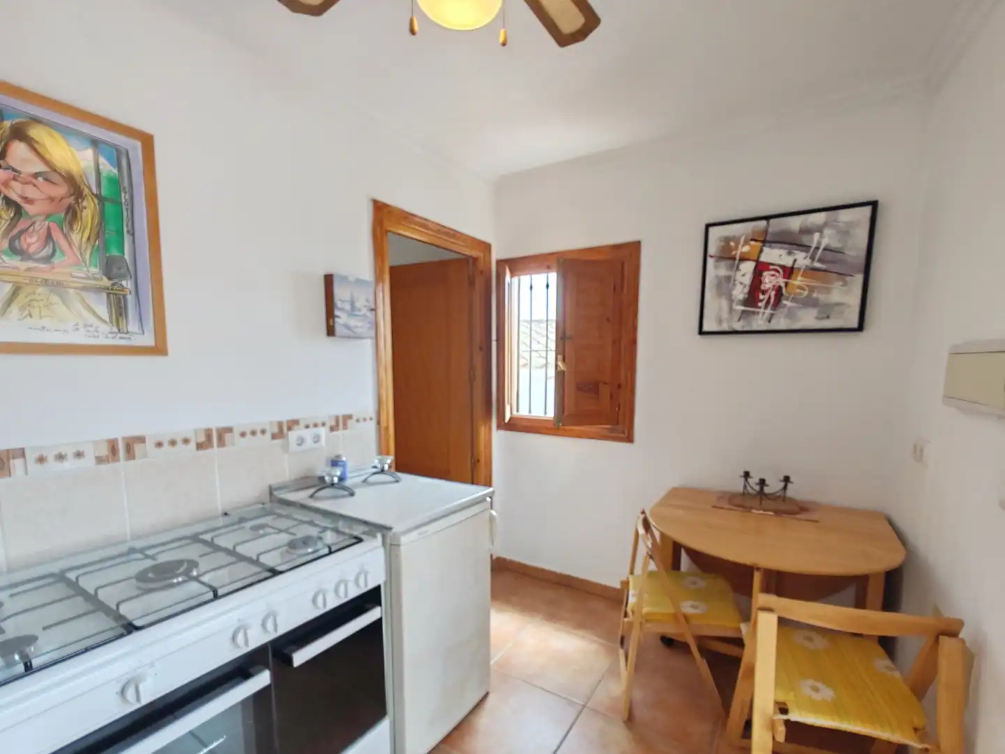 Cocina de Casa o chalet en venta en Huércal-Overa con Aire acondicionado, Jardín privado y Terraza