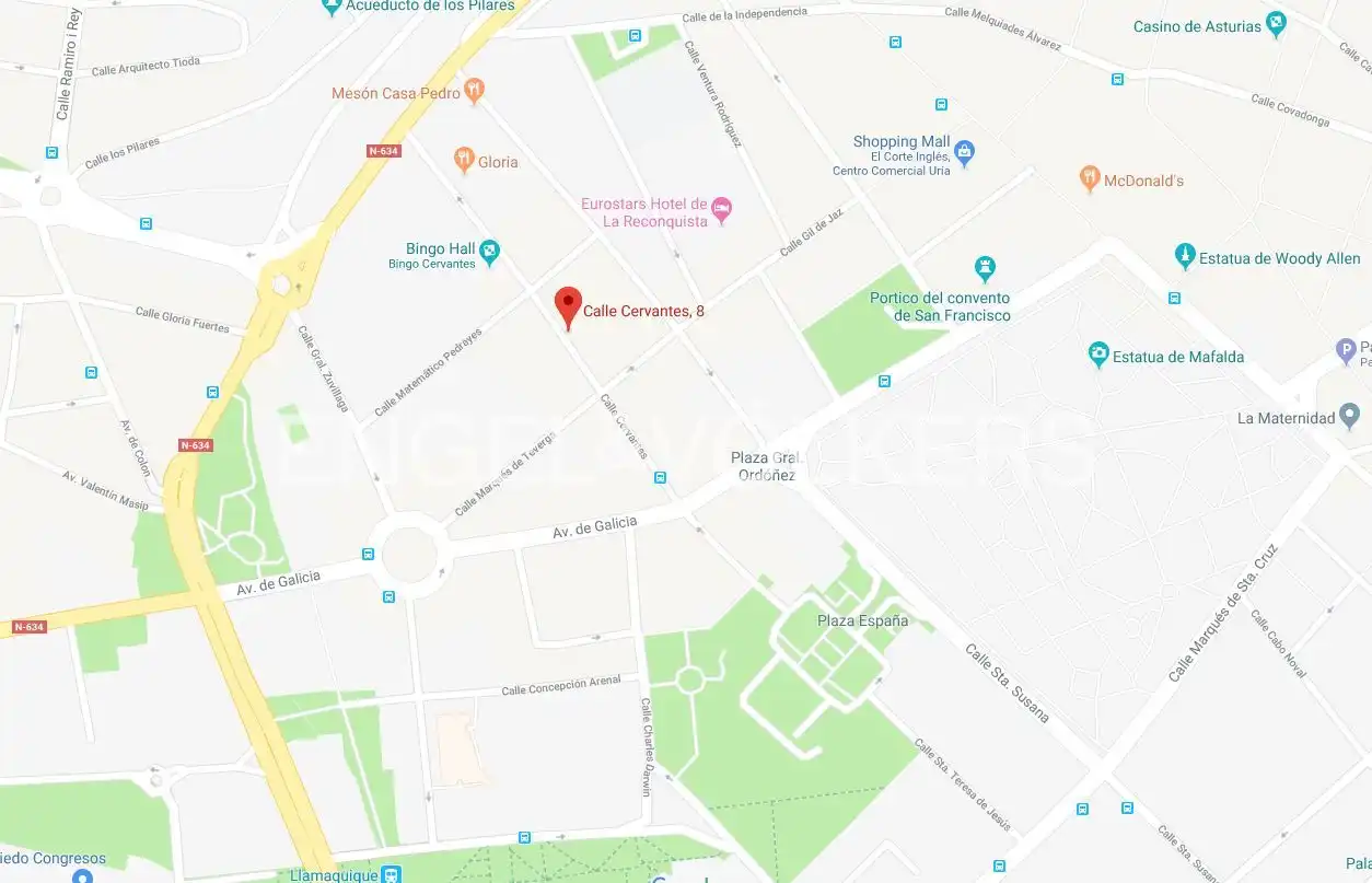Vista exterior de Àtic en venda en Oviedo  amb Calefacció, Terrassa i Traster