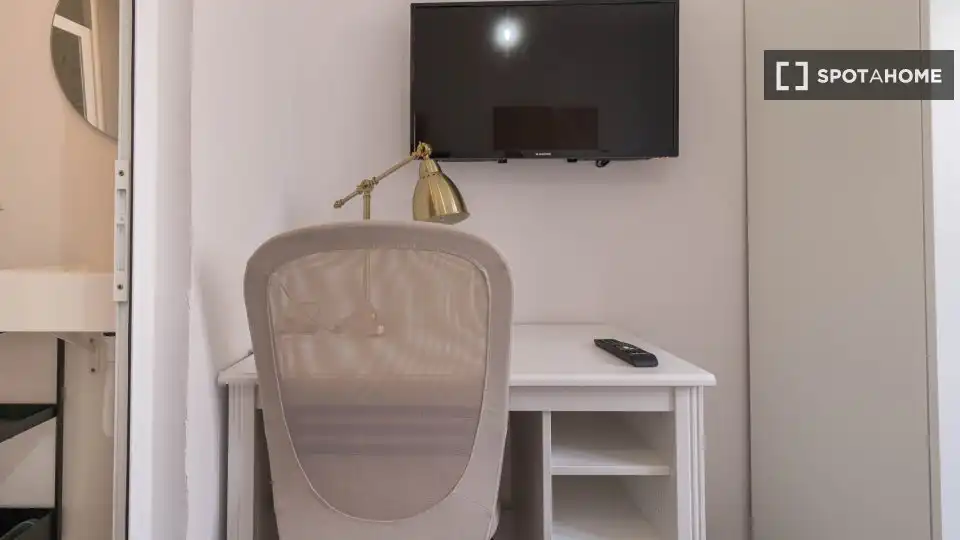 Habitación de Piso para compartir en Las Palmas de Gran Canaria con Aire acondicionado, Terraza y Amueblado