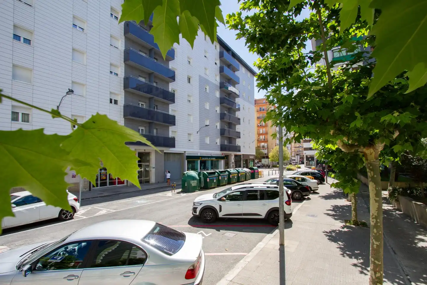 Vista exterior de Ático en venta en Ansoáin / Antsoain con Calefacción, Terraza y Amueblado