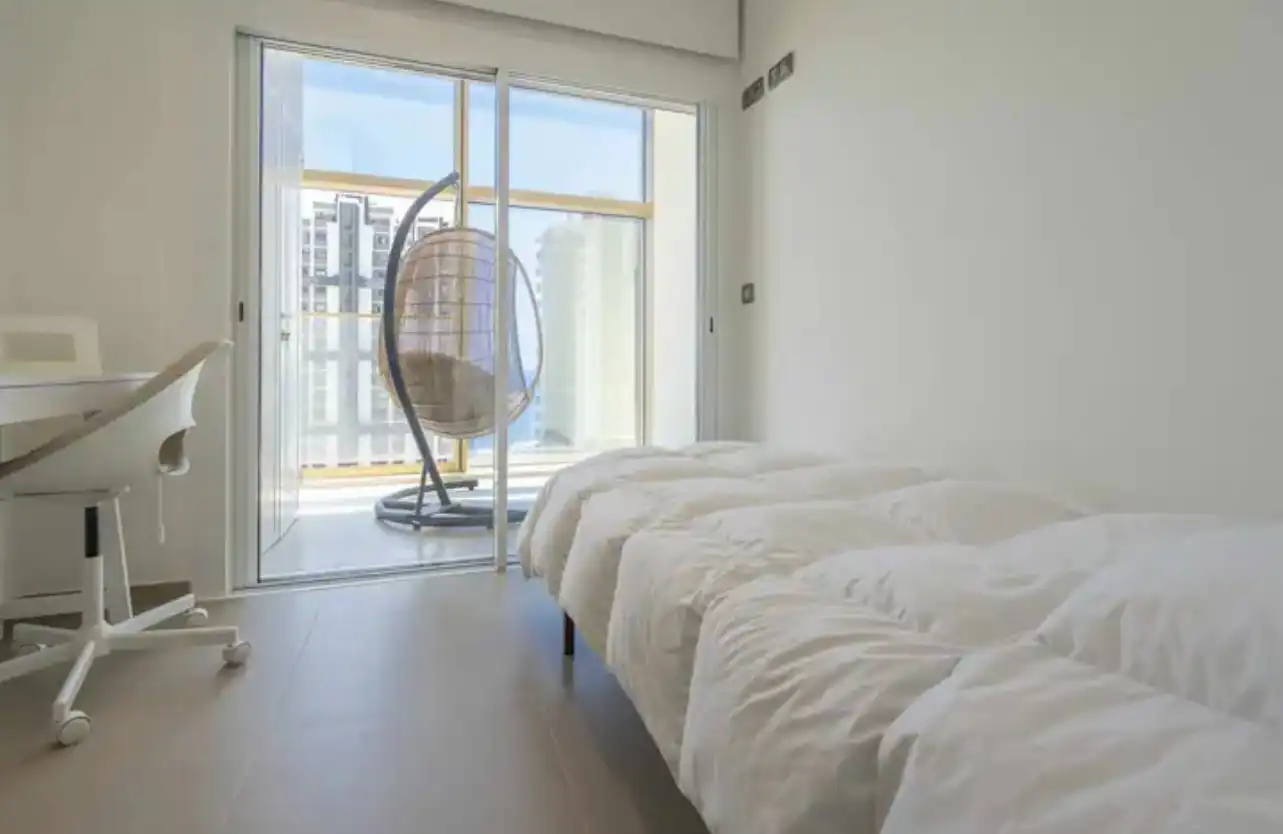Bedroom of Flat for sale in Benidorm  with Air Conditioner, Heating and Terrace