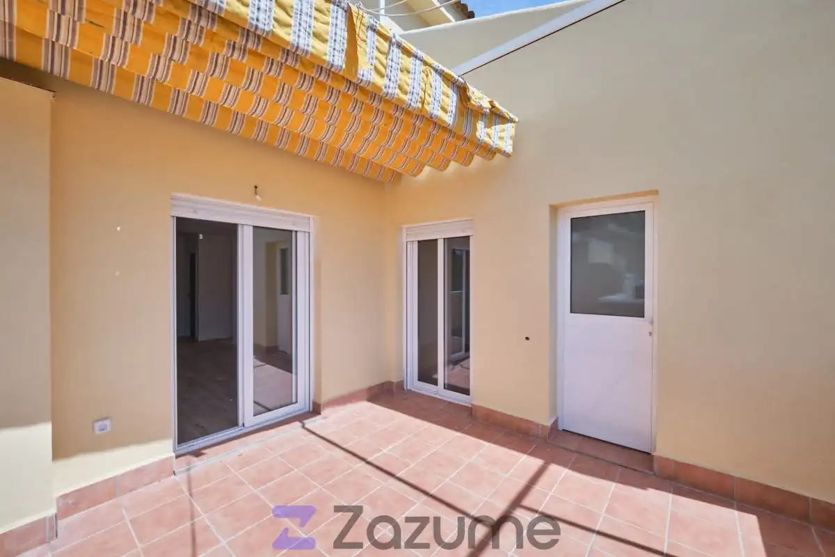 Balcony of Flat for rent in Cenes de la Vega  with Air Conditioner, Heating and Private garden