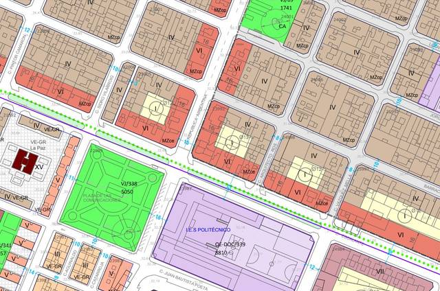 Terreno residencial en Venta en Carrer de l'Arquitecte Ros, 41 en Ensanche - Parque del Oeste