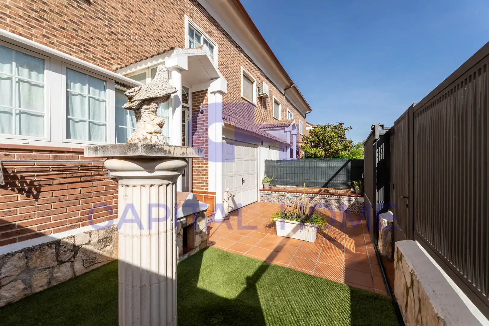 Garden of Houses for sale in Azuqueca de Henares  with Air Conditioner, Heating and Storage room