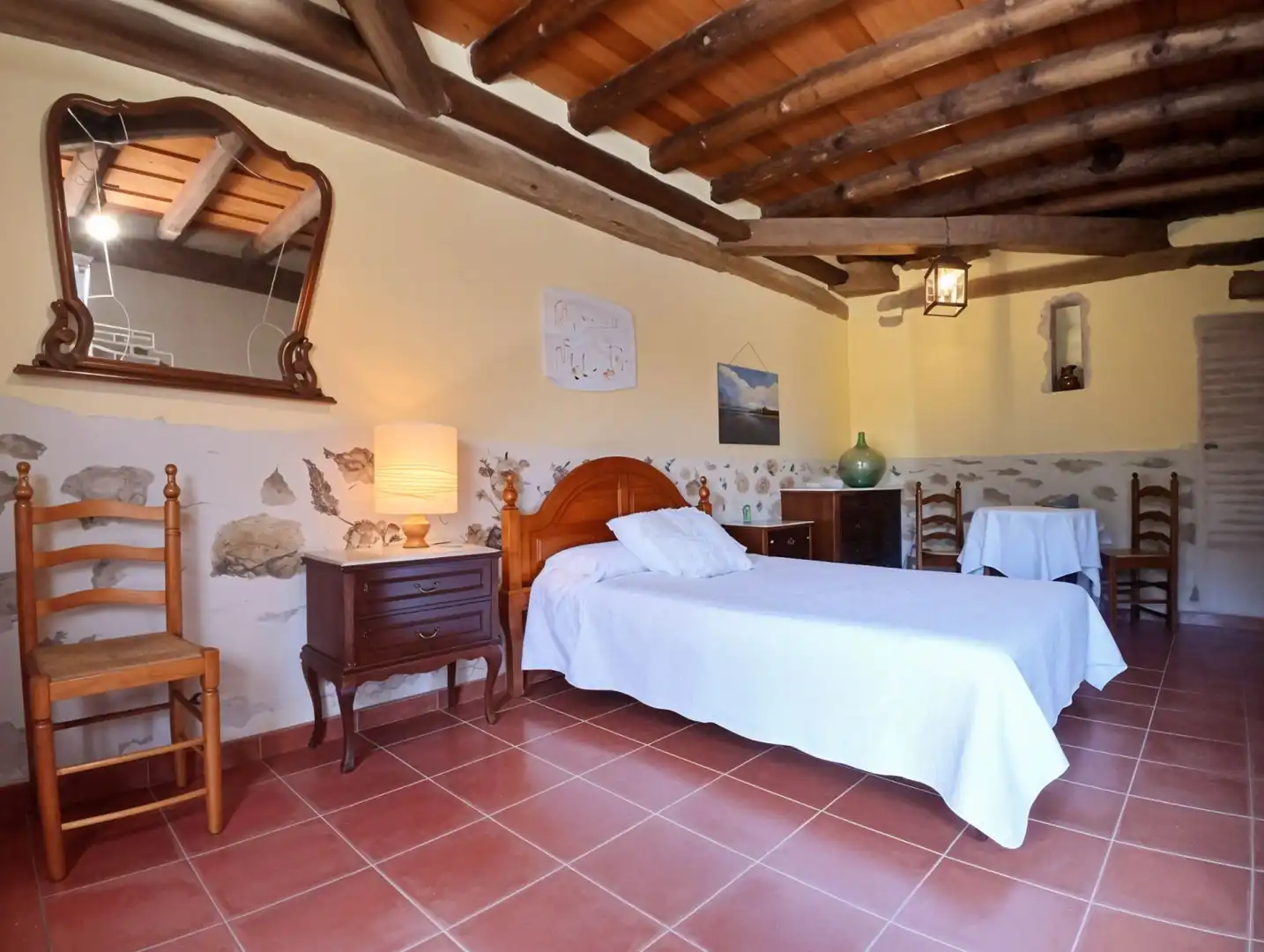 Schlafzimmer von Haus oder Chalet zum Verkauf in Santa María la Real de Nieva mit Privatgarten
