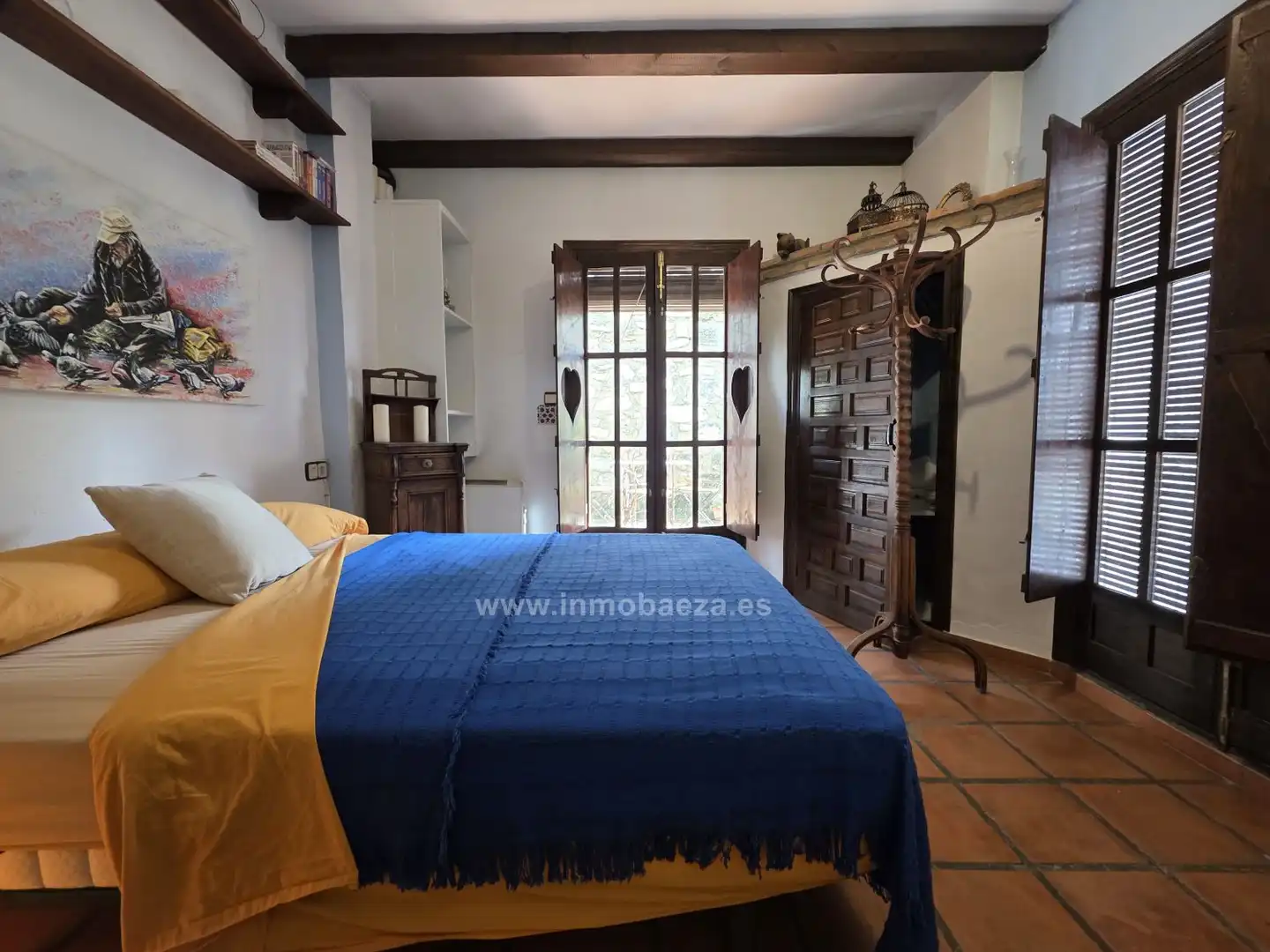 Dormitori de Casa o xalet en venda en Baeza amb Aire condicionat, Calefacció i Terrassa