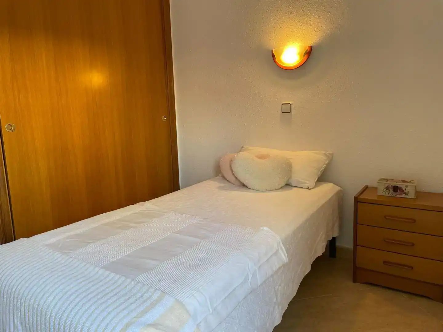 Bedroom of Flat for rent in Calafell  with Air Conditioner