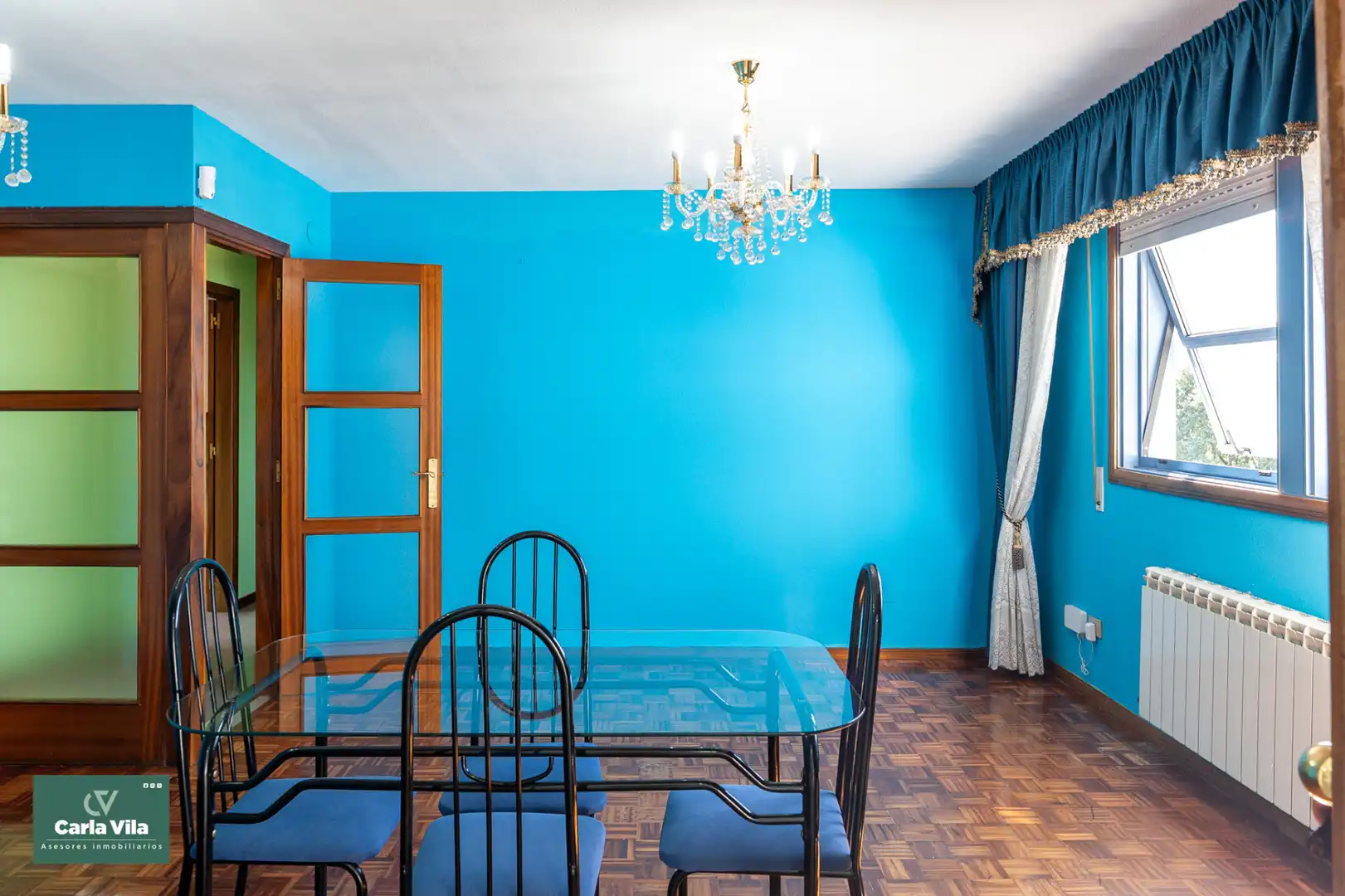 Dining room of Flat for sale in A Piriganlla - Albeiros - Garabolos