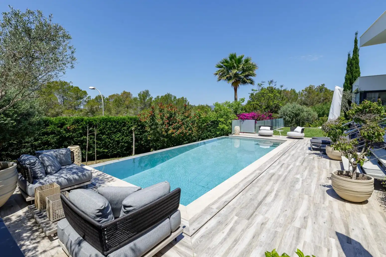 Piscina de Casa o xalet en venda en Calvià amb Aire condicionat, Calefacció i Parquet