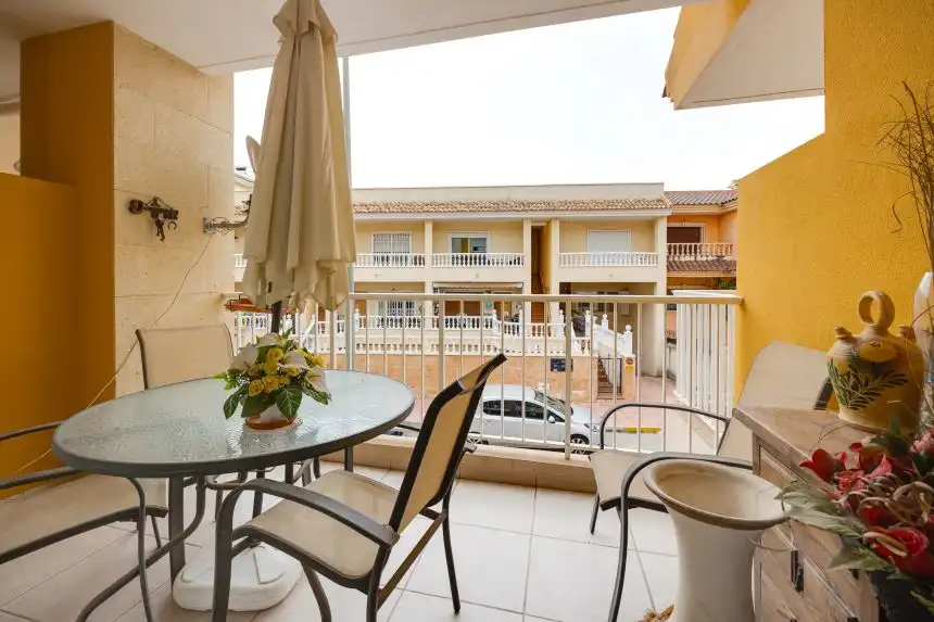 Terraza de Casa adosada en venta en Rojales con Piscina comunitaria