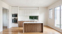 Kitchen of Attic for sale in Vilanova i la Geltrú  with Heating, Parquet flooring and Terrace