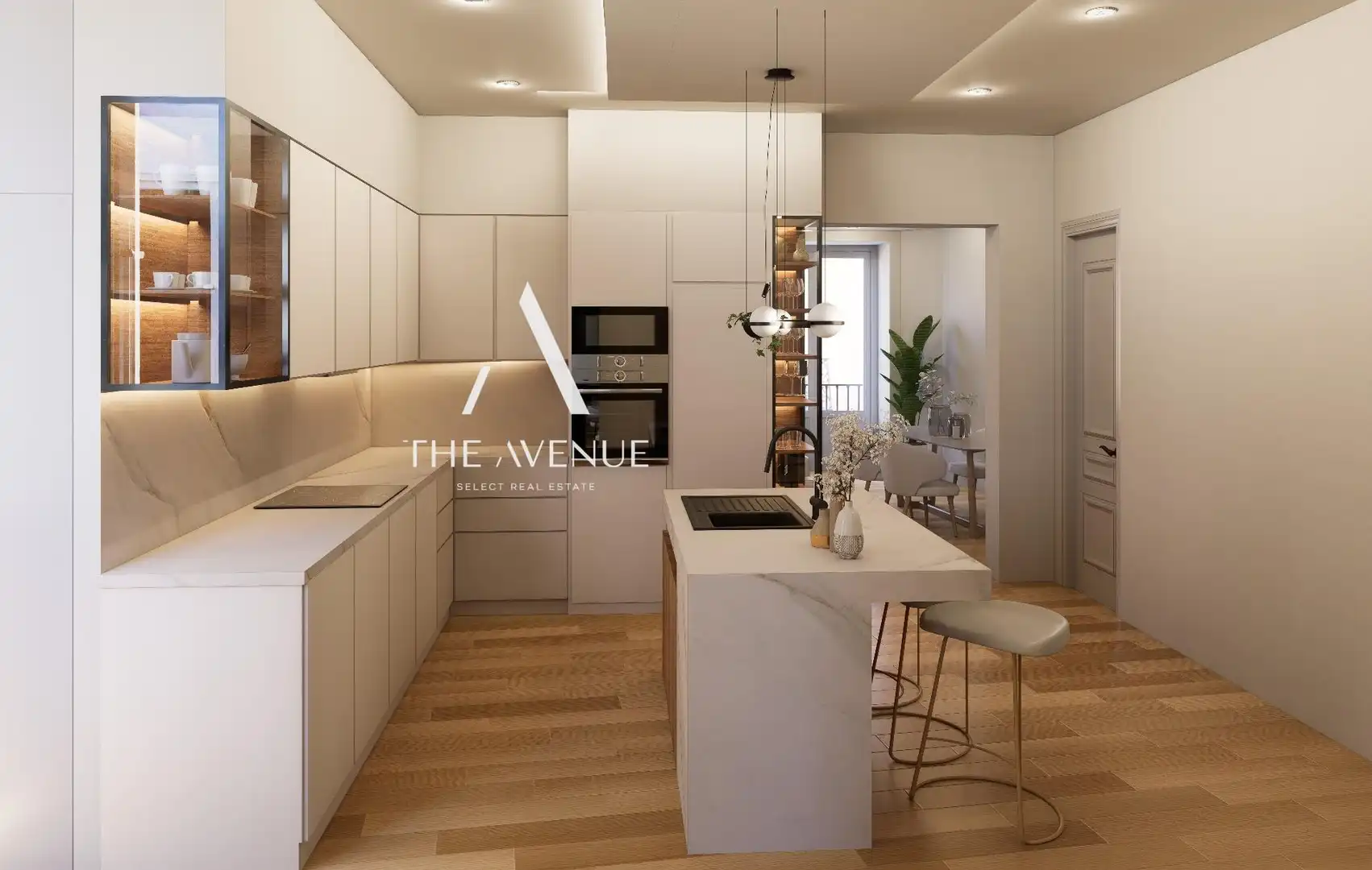 Cocina de Piso en venta en Madrid con Aire acondicionado