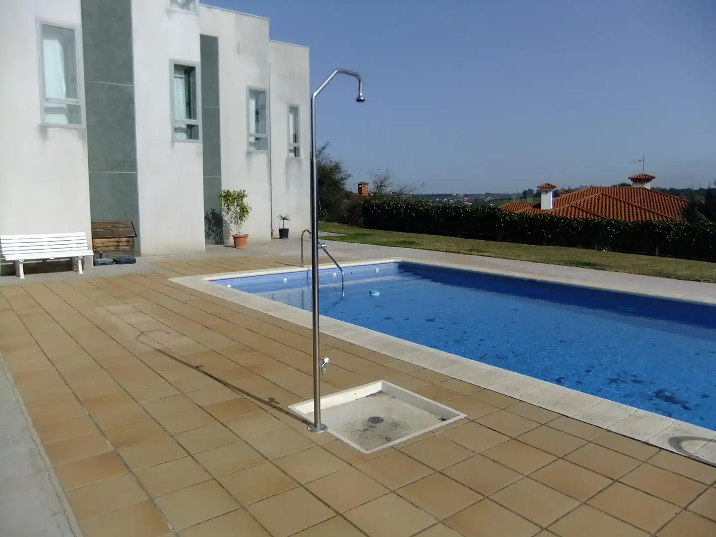 Piscina de Casa o xalet en venda en Badajoz amb Aire condicionat, Calefacció i Jardí privat
