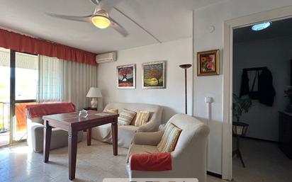 Living room of Flat for sale in  Huelva Capital  with Air Conditioner and Balcony