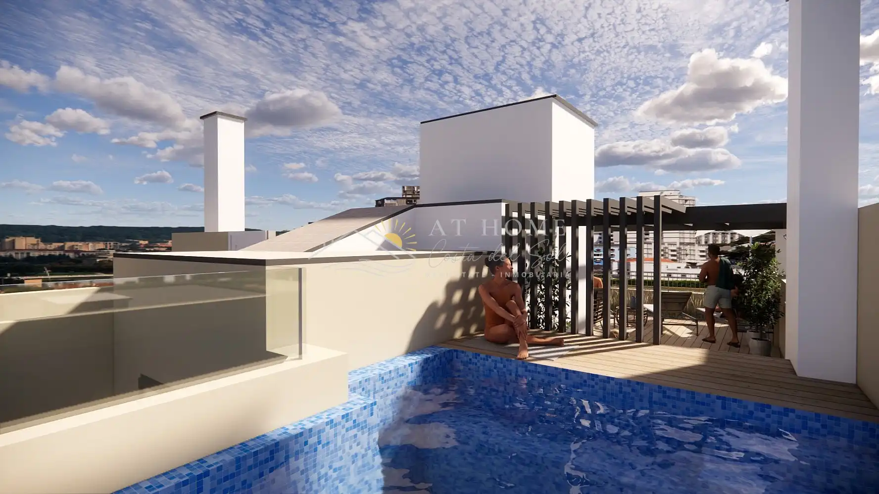 Terrassa de Pis en venda en Nerja amb Terrassa, Piscina i Forn
