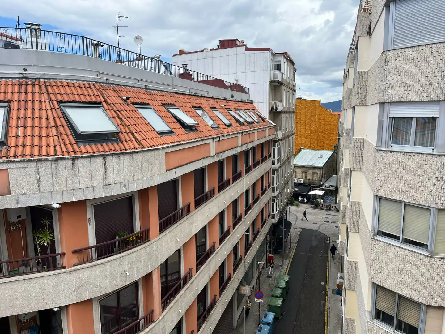 Vista exterior de Piso en venta en Vigo 