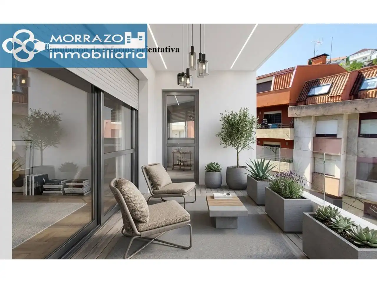 Terraza de Piso en venta en Bueu con Terraza, Trastero y Balcón