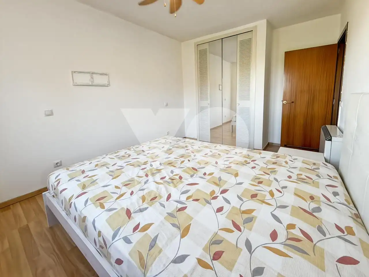 Bedroom of Flat for rent in Madrid  with Air Conditioner, Heating and Terrace