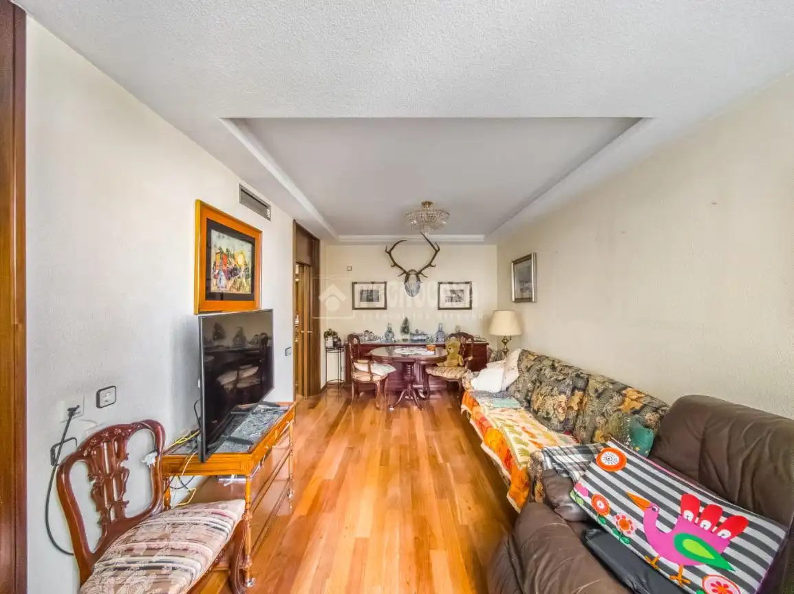 Wohnzimmer von Wohnung zum Verkauf in Madrid mit Heizung, Terrasse und Abstellraum