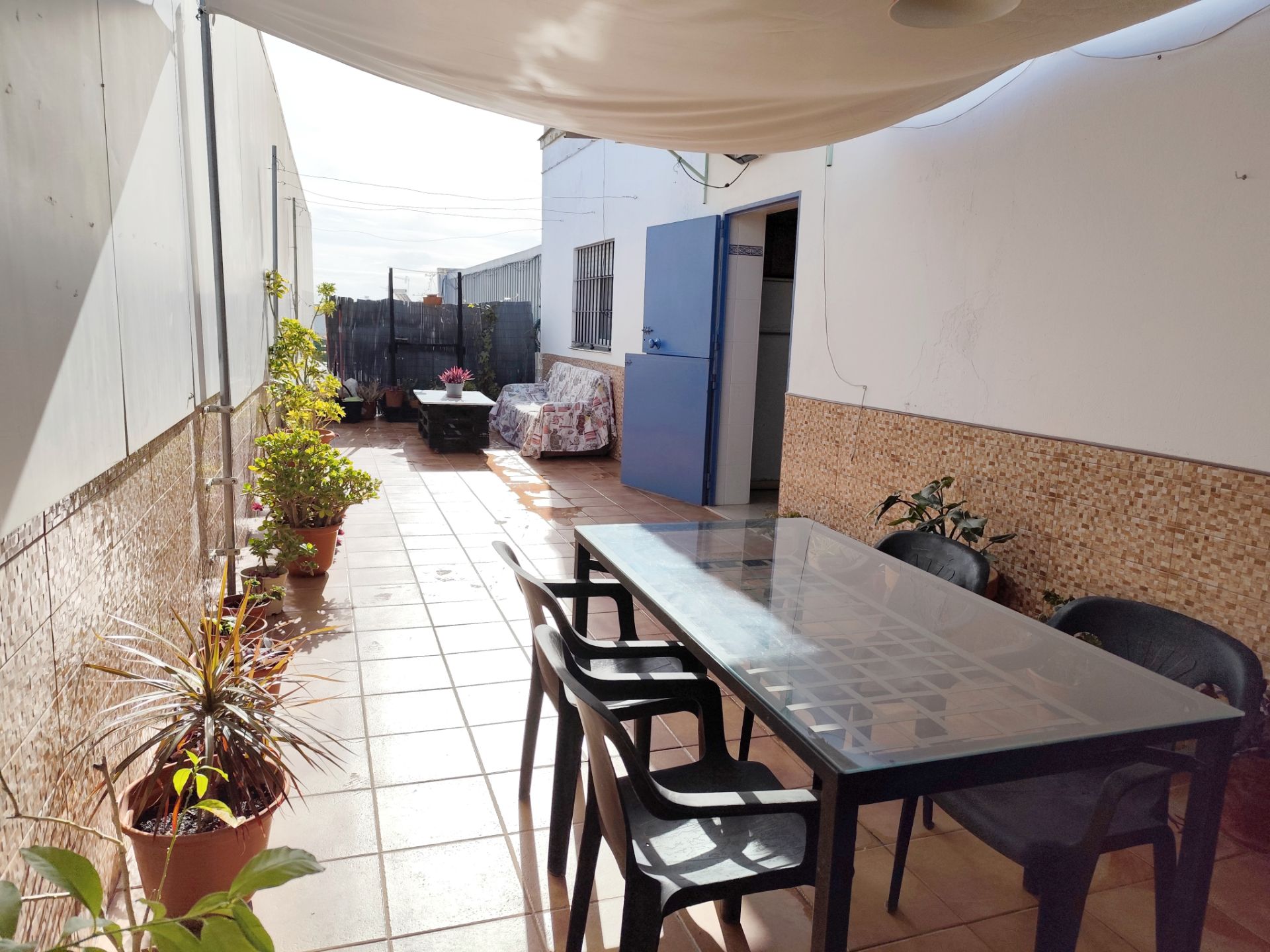 Terrace of House or chalet to rent in Sanlúcar de Barrameda  with Terrace, Furnished and Washing machine