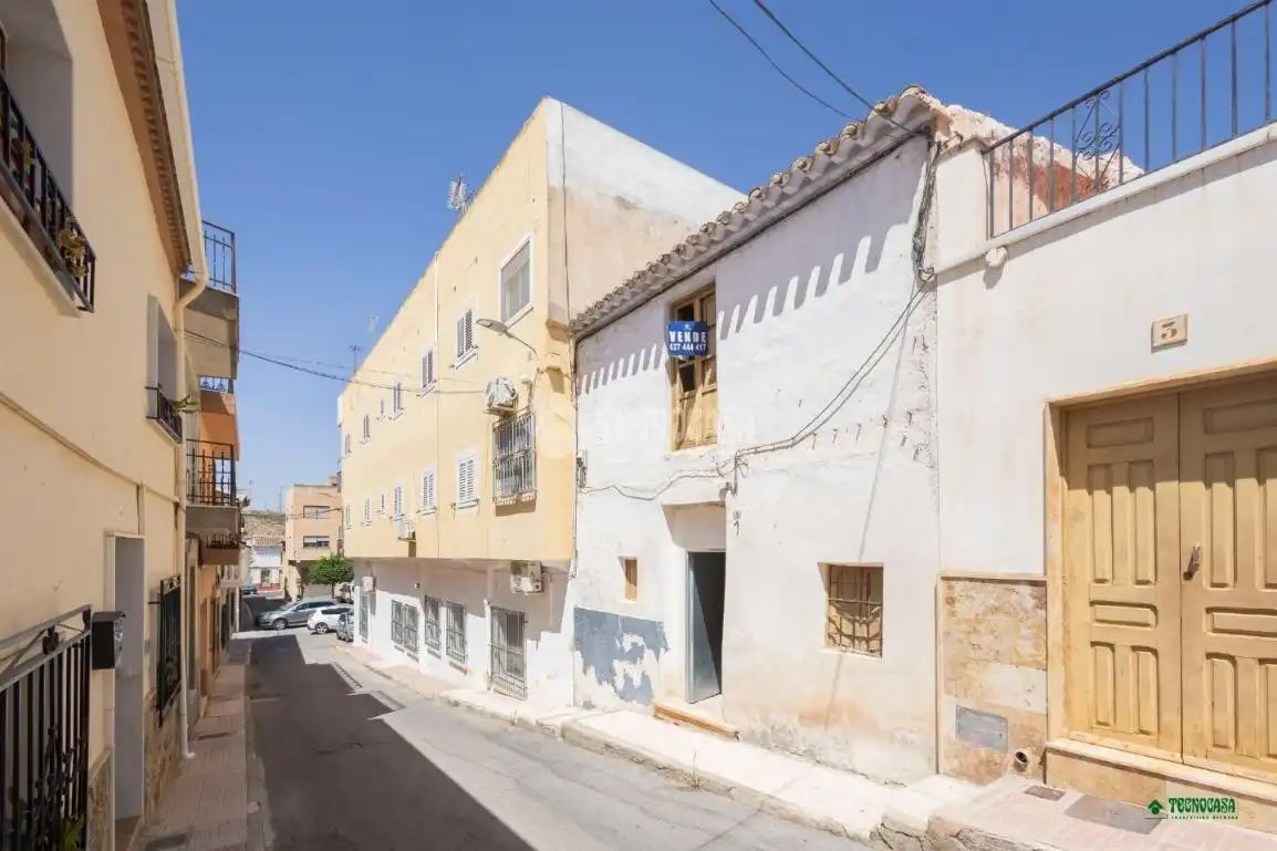 Vista exterior de Casa adosada en venta en Albox