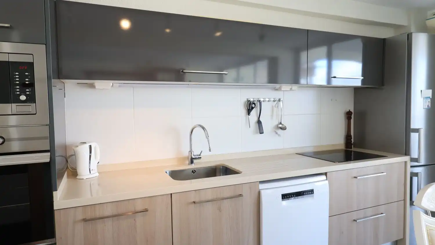 Kitchen of Apartments for sale in L'Alfàs del Pi  with Air Conditioner, Heating and Terrace