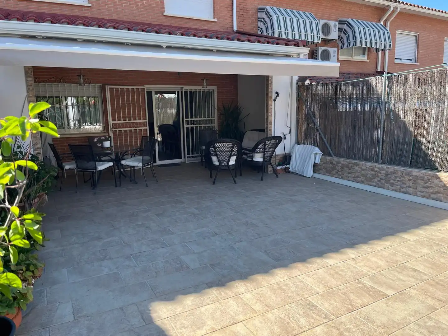 Terrace of Detached homes for sale in Aranjuez  with Air Conditioner, Heating and Parquet flooring