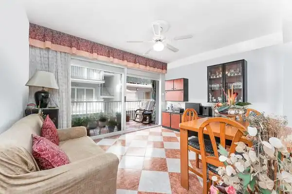 Sala de estar de Piso en venta en Calafell con Balcón