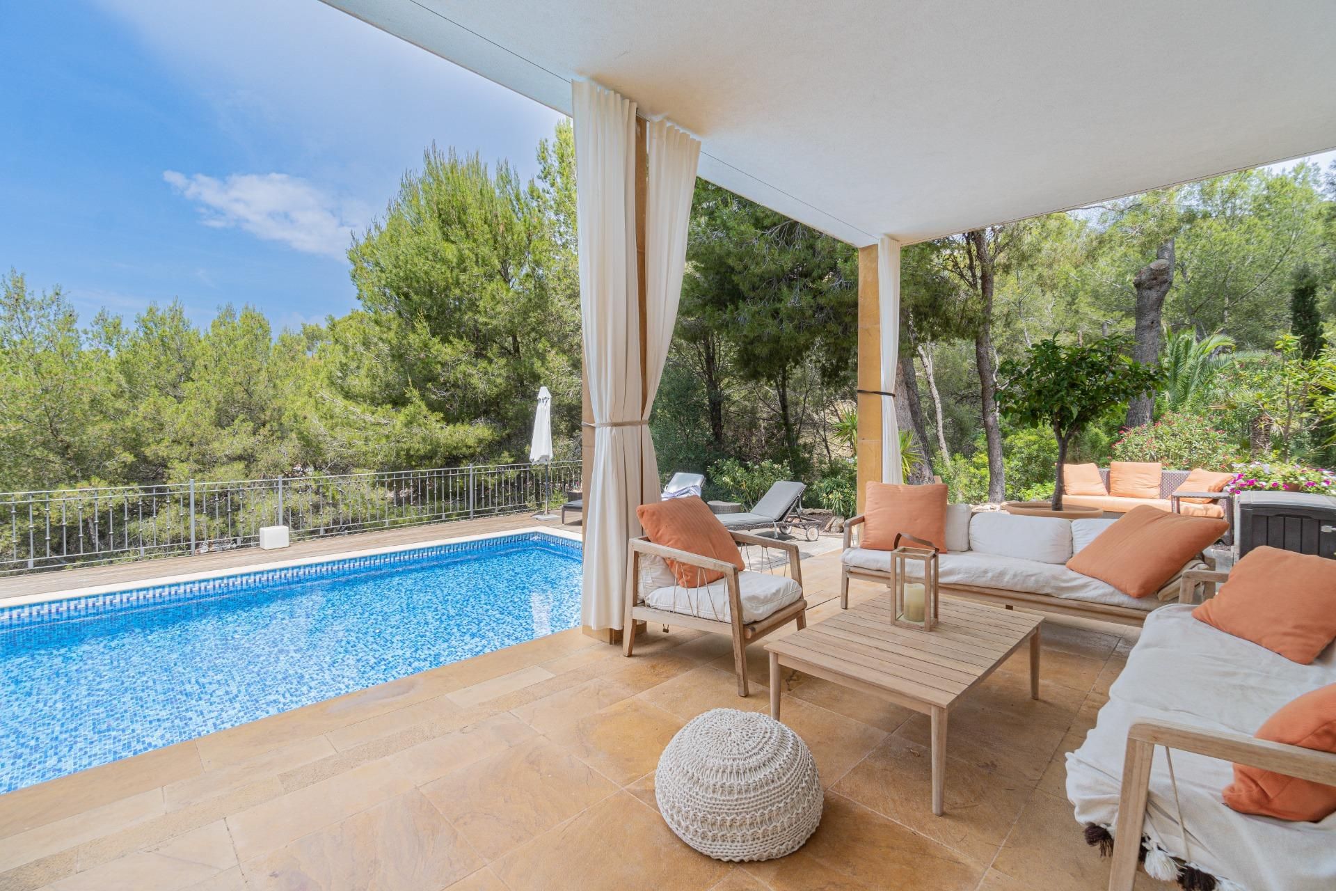 Jardí de Casa o xalet en venda en Calvià amb Aire condicionat, Calefacció i Jardí privat