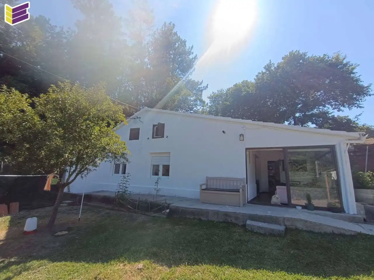 Vista exterior de Casa o chalet en venta en Mondariz con Calefacción, Jardín privado y Terraza