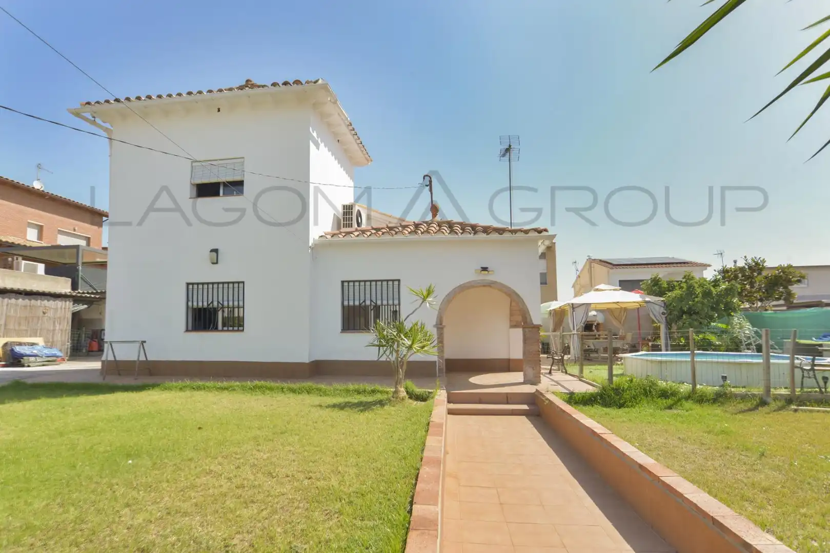 Vista exterior de Finca rústica en venda en Viladecans
