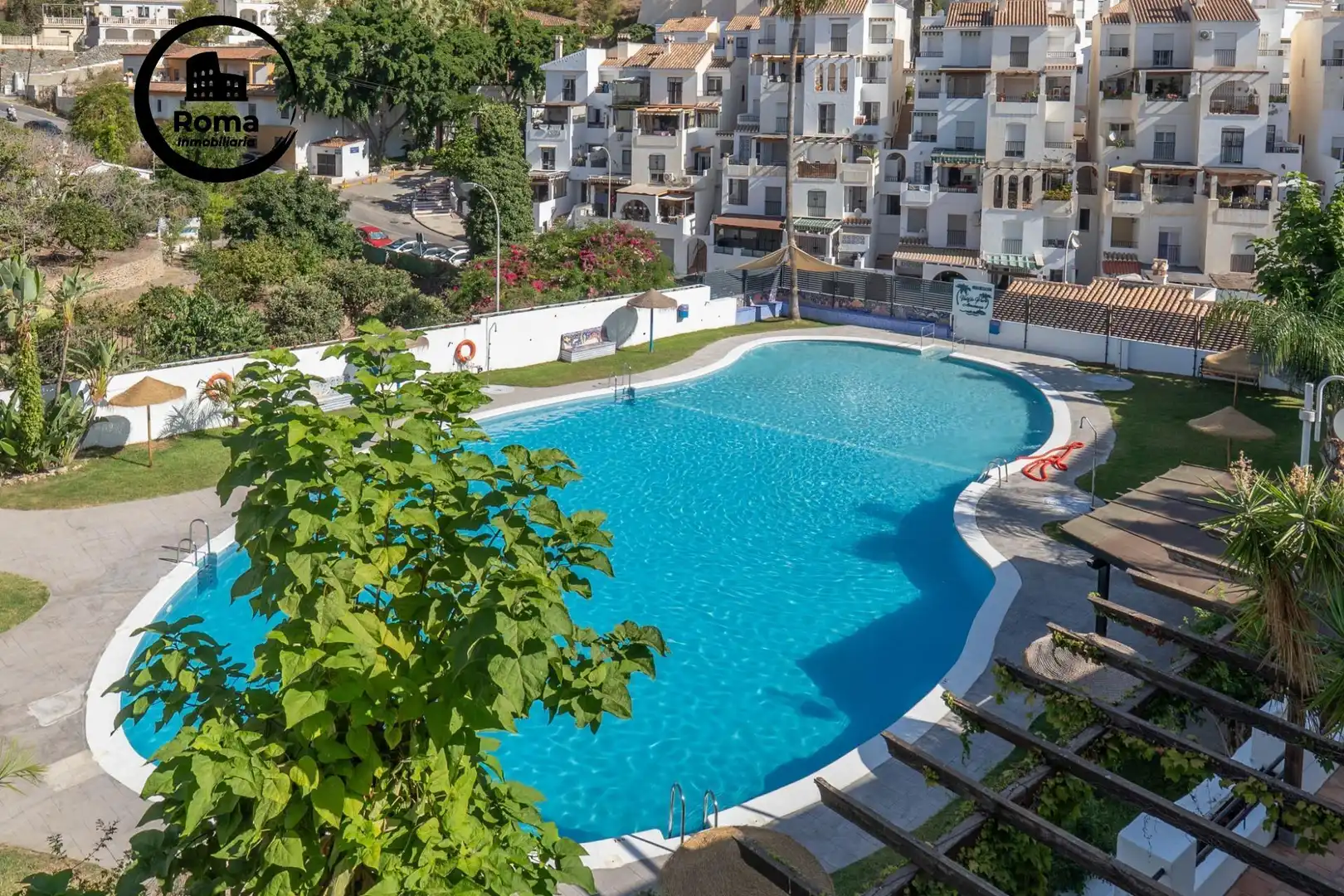 Swimming pool of Houses for sale in Almuñécar  with Community pool