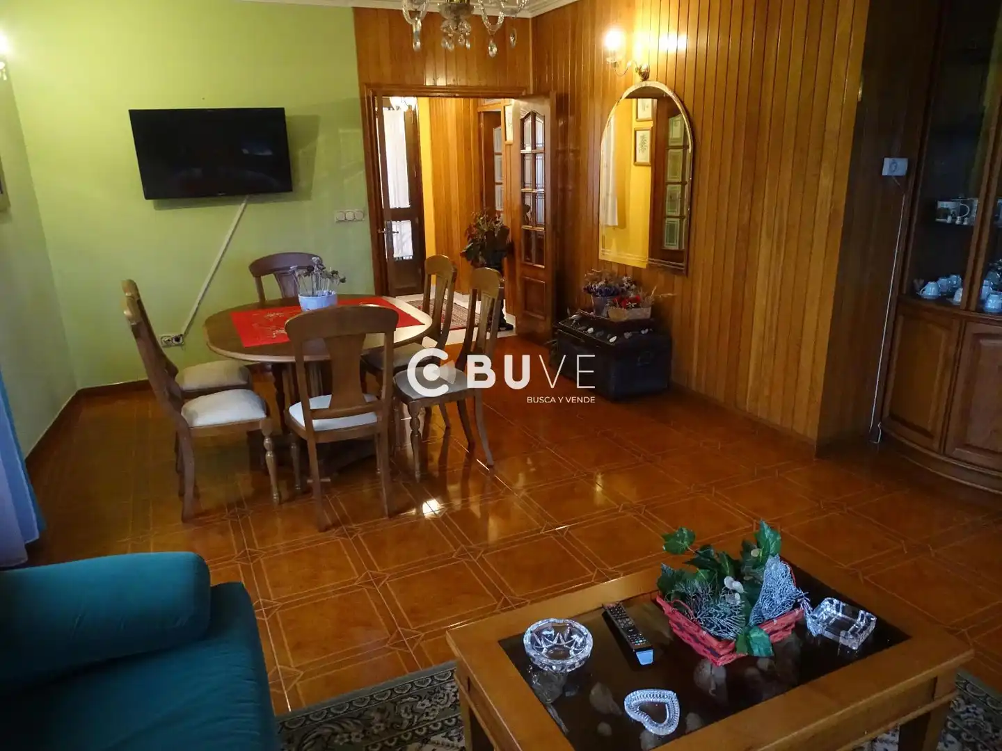 Sala de estar de Casa o chalet en venta en Moraña con Calefacción, Jardín privado y Parquet