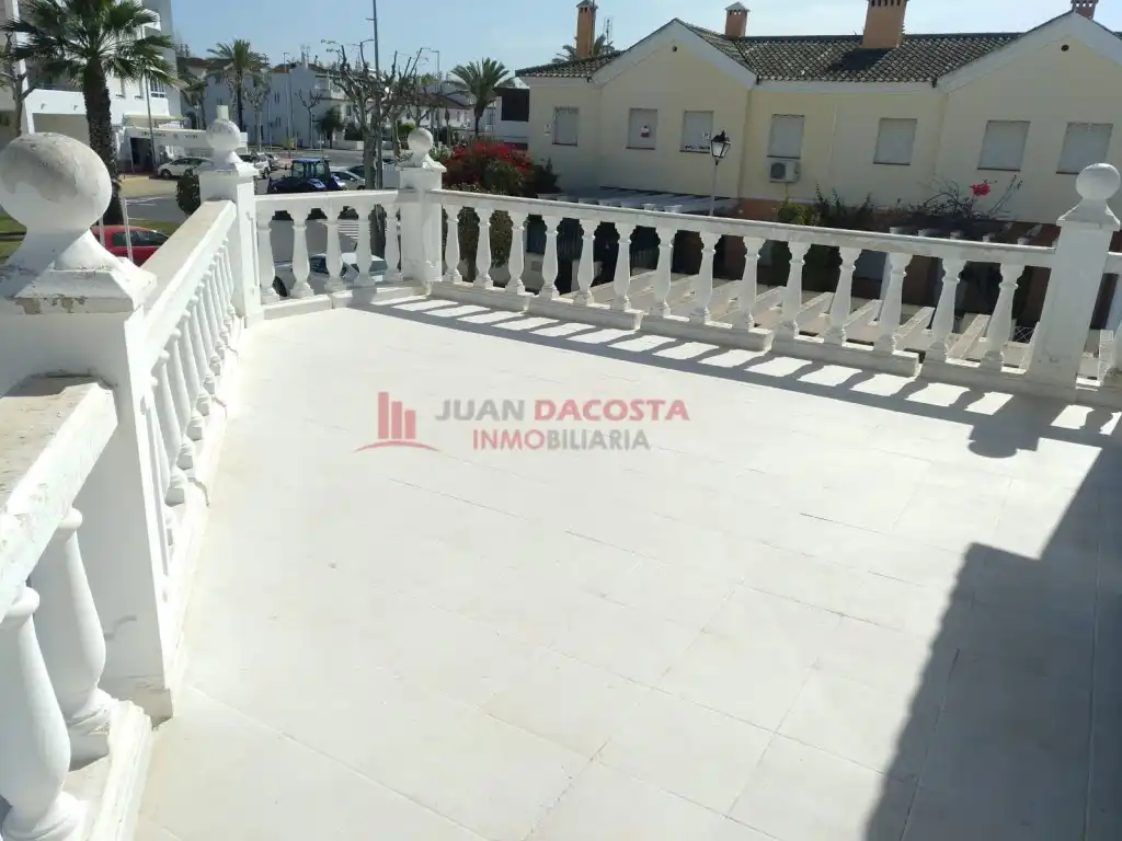 Terrace of Detached homes for sale in La Antilla