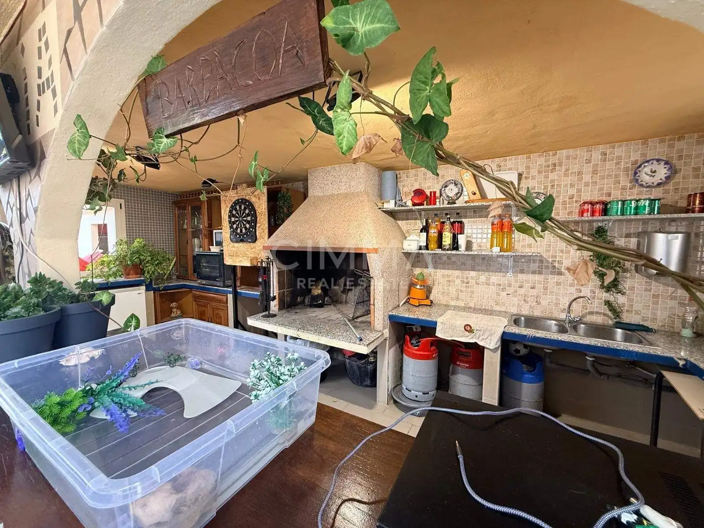 Cocina de Casa o chalet en venta en La Nucia con Aire acondicionado, Calefacción y Jardín privado