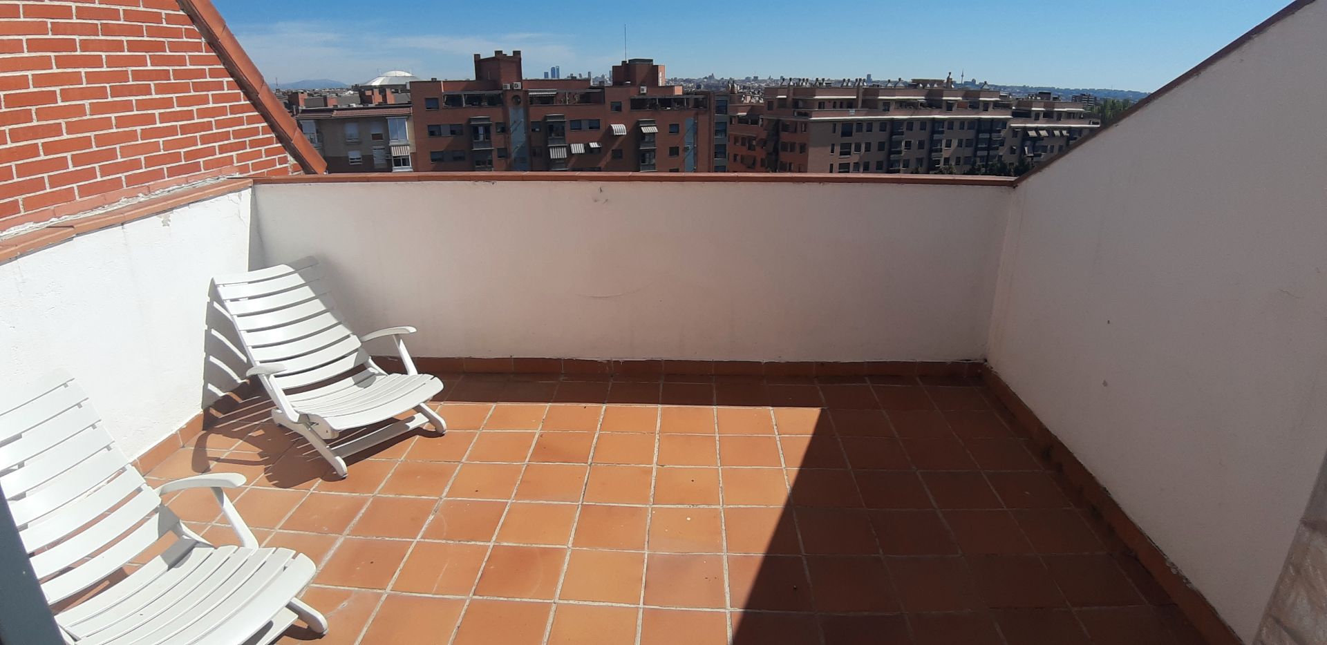 Terrace of Attic to rent in  Madrid Capital  with Furnished