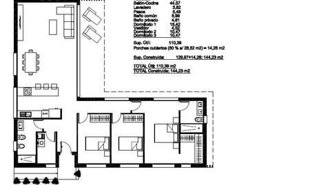 Foto 5 de Casa o xalet en venda a Calle Berenice, La Alcayna, Murcia