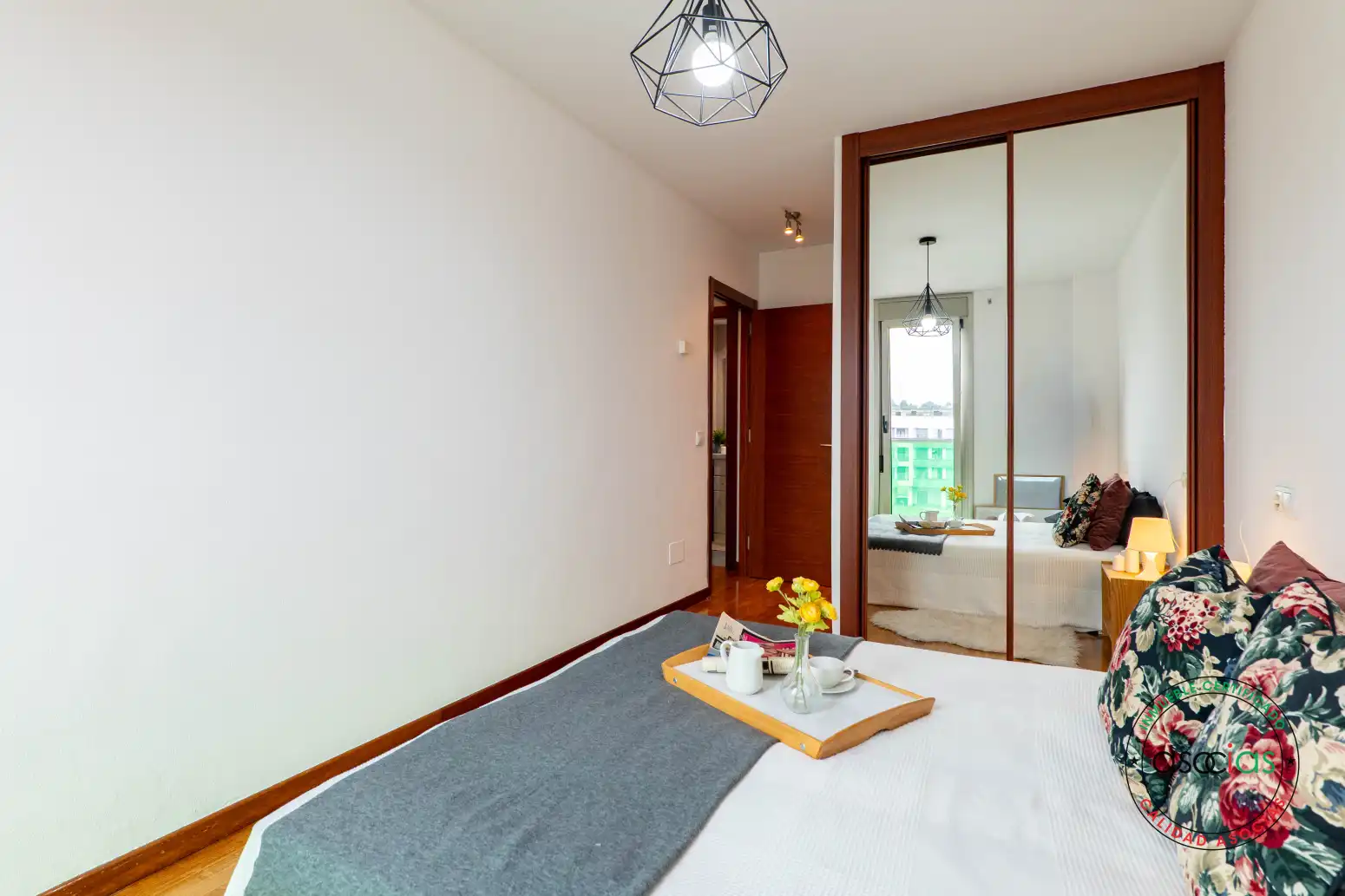 Bedroom of Flat for sale in Gijón   with Heating, Parquet flooring and Storage room