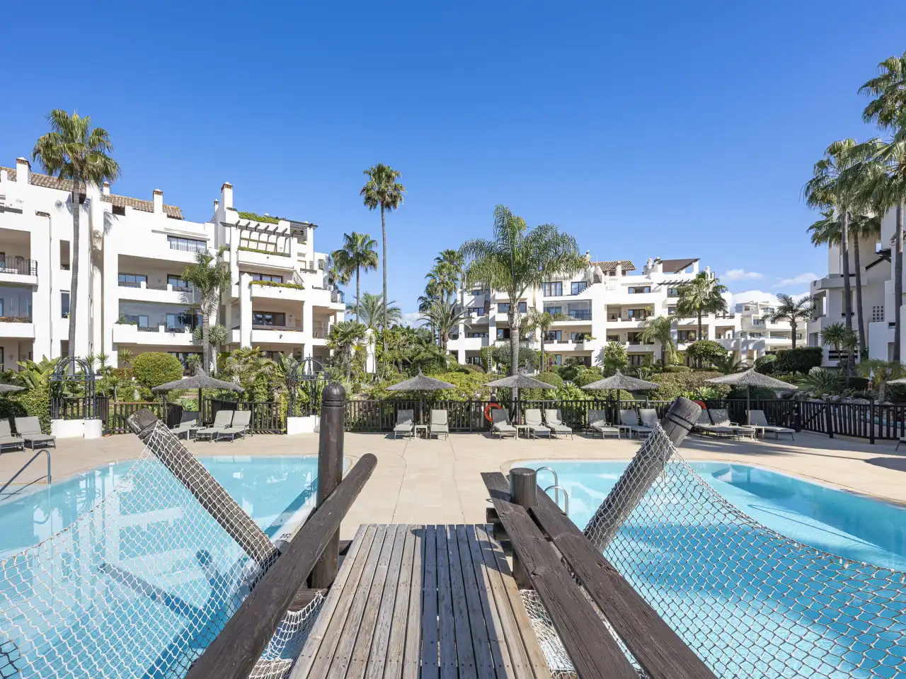 Exterior view of Duplexes for sale in Estepona  with Air Conditioner, Heating and Terrace