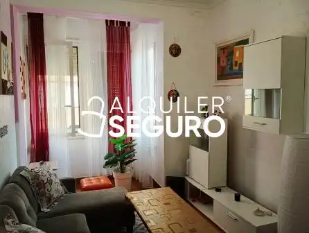 Sala de estar de Piso de alquiler en Miranda de Ebro con Calefacción, Terraza y Amueblado