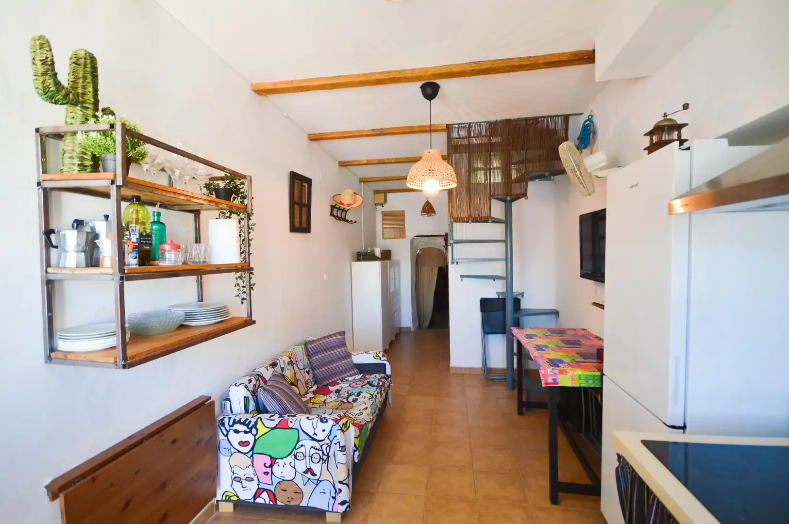 Sala d'estar de Finca rústica en venda en Huércal de Almería amb Aire condicionat, Calefacció i Terrassa