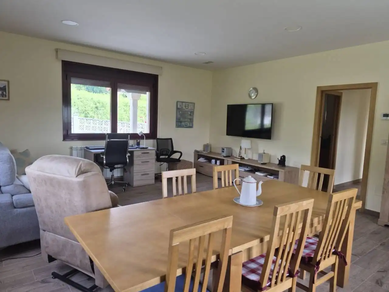 Comedor de Casa o chalet de alquiler en Vilasantar con Jardín privado