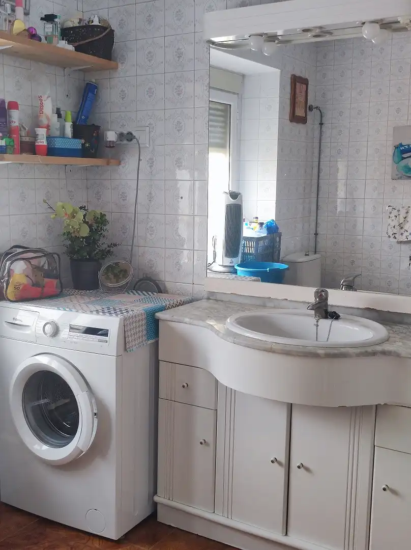 Küche von Wohnung zum Verkauf in Albatana mit Klimaanlage, Terrasse und Möbliert