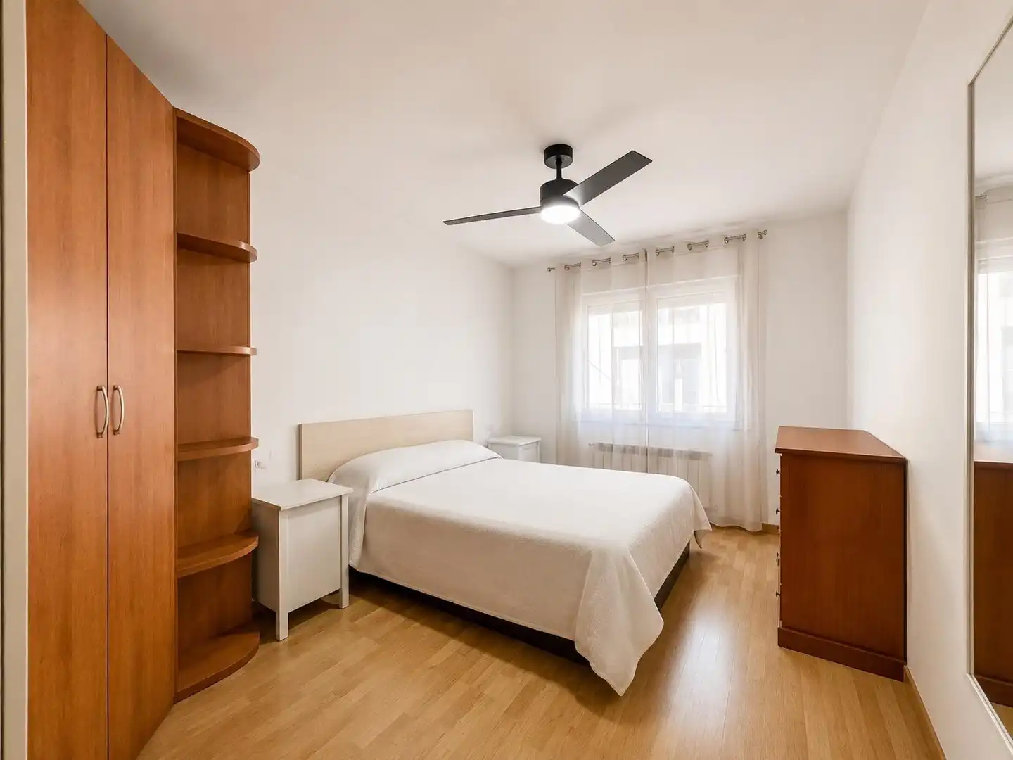 Schlafzimmer von Wohnung zum Verkauf in Granollers mit Heizung und Parkett