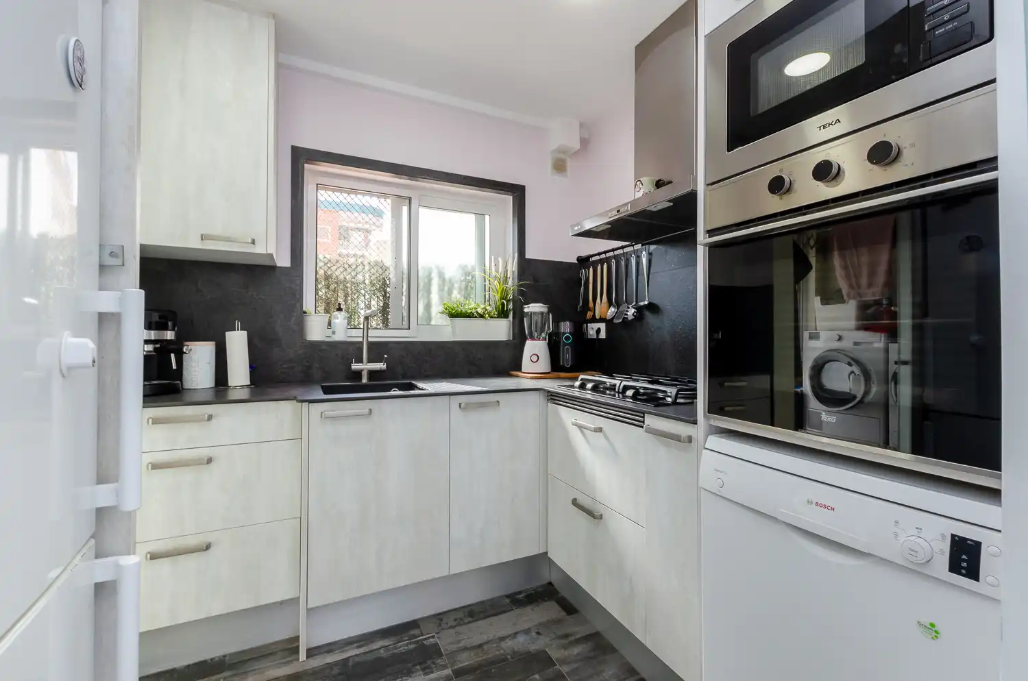 Cocina de Piso en venta en Barcelona con Aire acondicionado, Calefacción y Parquet