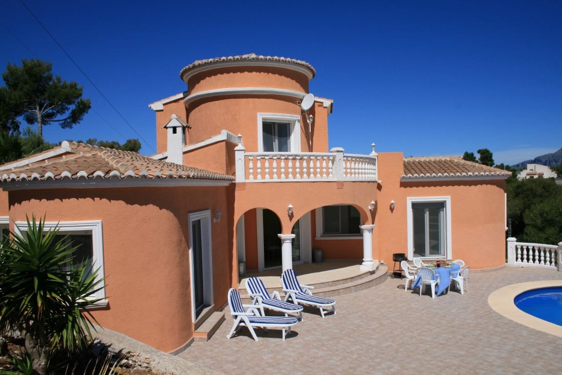 Vista exterior de Finca rústica en venda en Jávea / Xàbia amb Aire condicionat, Calefacció i Jardí privat