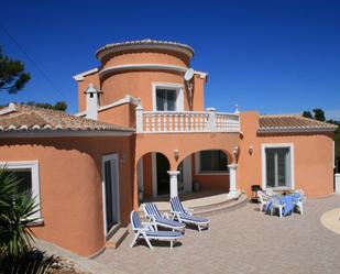 Vista exterior de Finca rústica en venda en Jávea / Xàbia amb Aire condicionat, Calefacció i Jardí privat