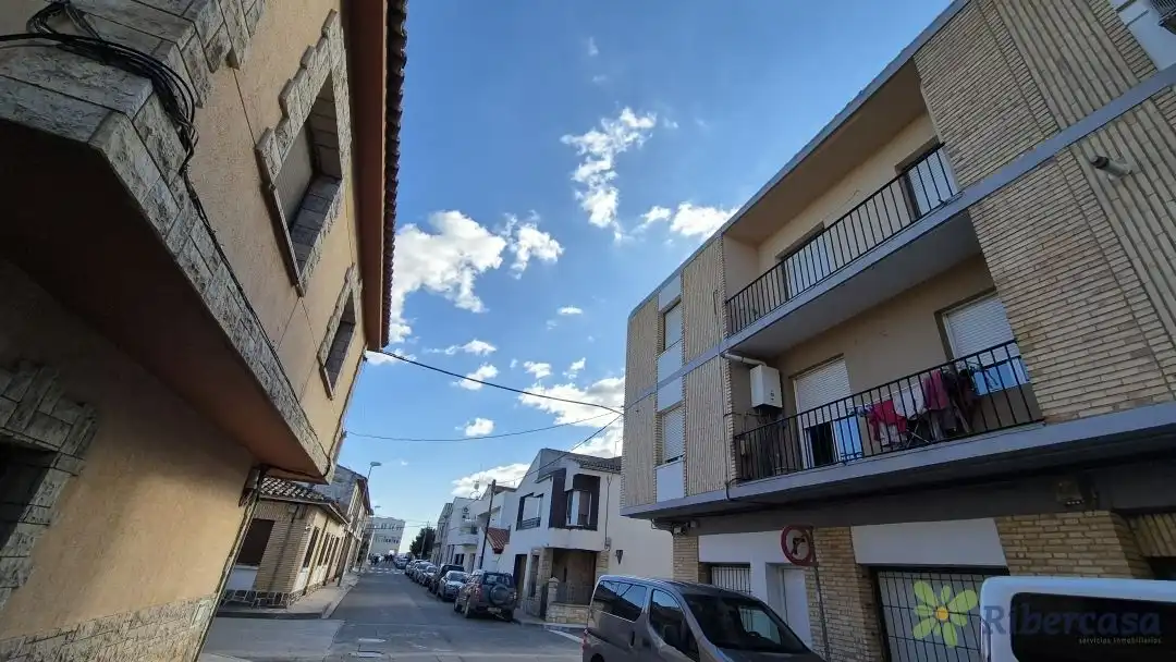 Exterior view of Flat for sale in Murchante  with Heating, Storage room and Furnished