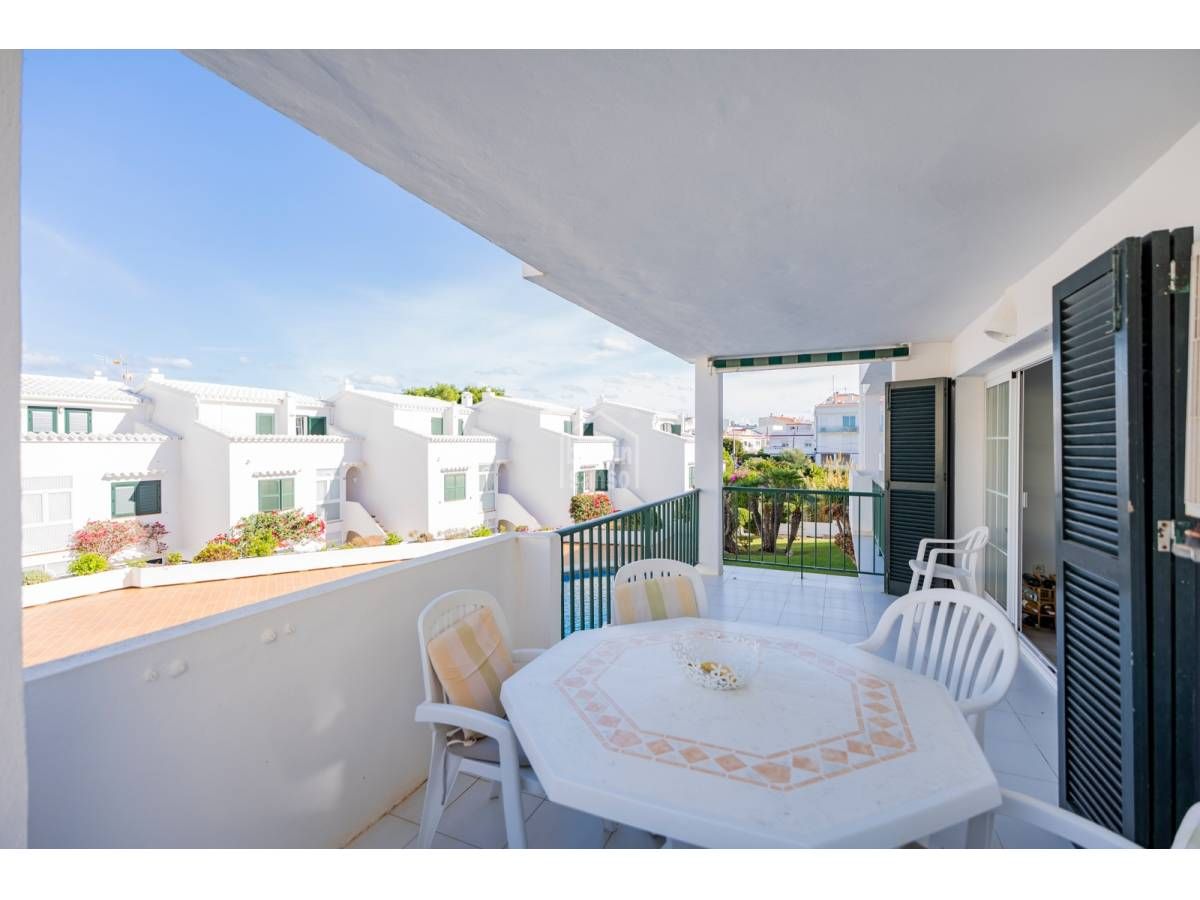 Terrassa de Apartament en venda en Es Castell amb Jardí privat, Terrassa i Piscina